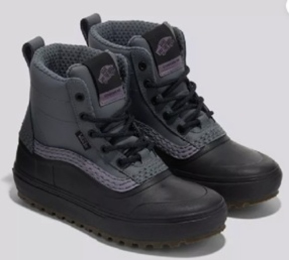 Vans Standard Mid Snow MTE - Gray/Black (Womens) - Picture 1 of 4